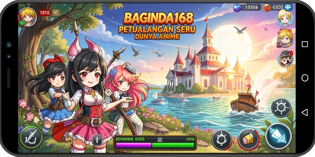 Screenshot gameplay BAGINDA168 yang penuh aksi dan petualangan.
