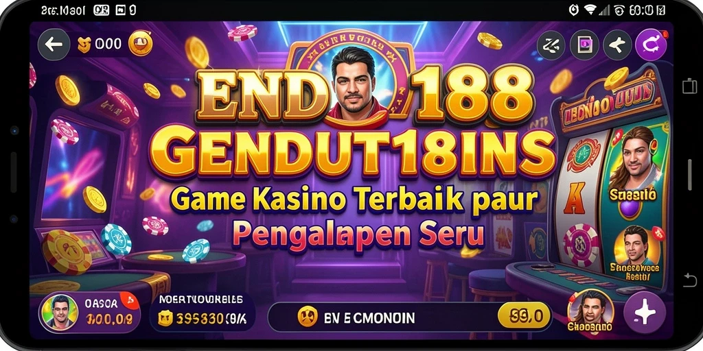 Tampilan menarik dari gameplay Kasino di GENDUT188.