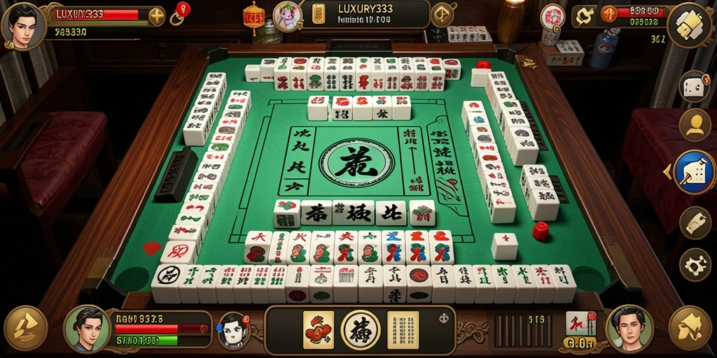 Tampilan gameplay Mahjong di LUXURY333 yang menawan dan menantang.