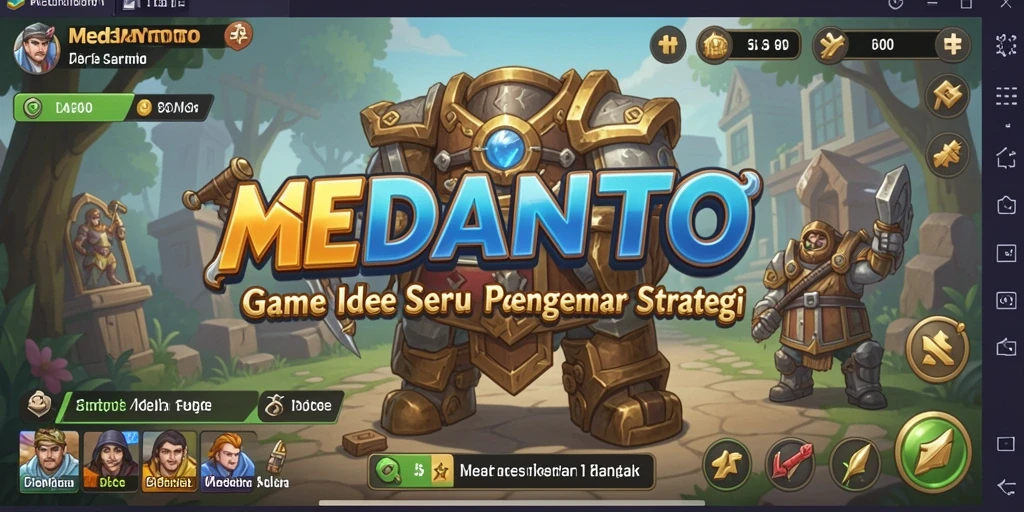 Tampilan gameplay Idle yang menarik dan mengasyikkan di MEDANTOTO.