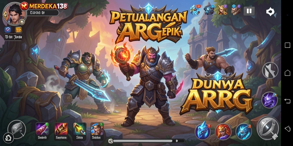 Gameplay seru di MERDEKA138 dengan grafis menakjubkan.