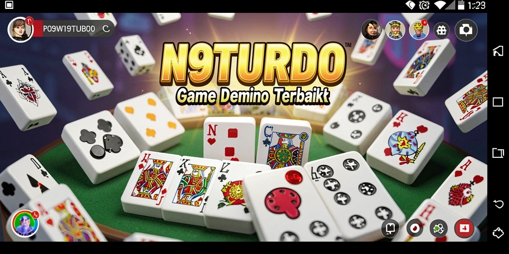 Tampilan gameplay seru di N9TURBO dengan grafis menawan.