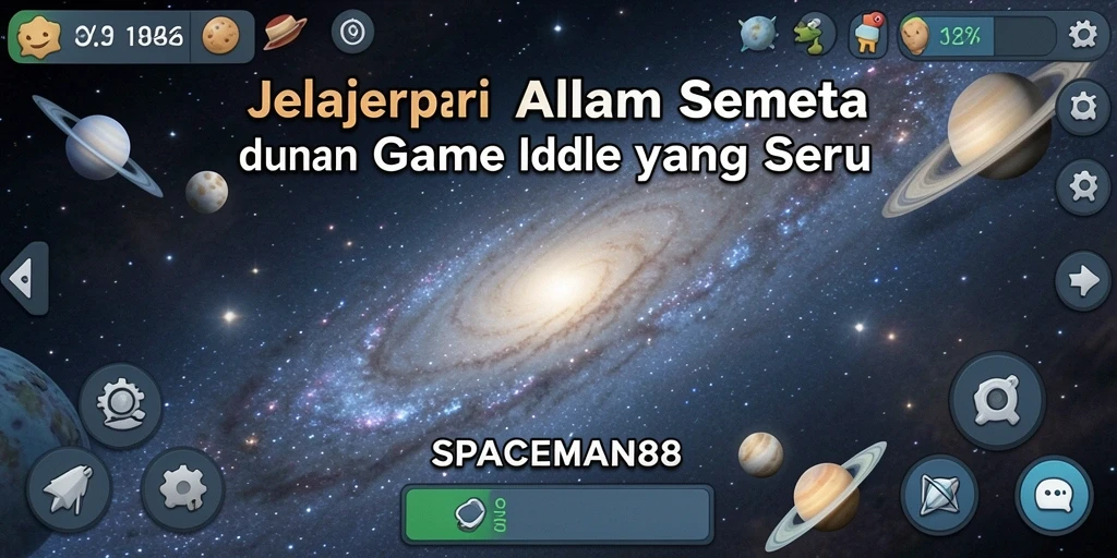 Tampilkan aksi seru dalam SPACEMAN88 saat mengumpulkan sumber daya di luar angkasa.