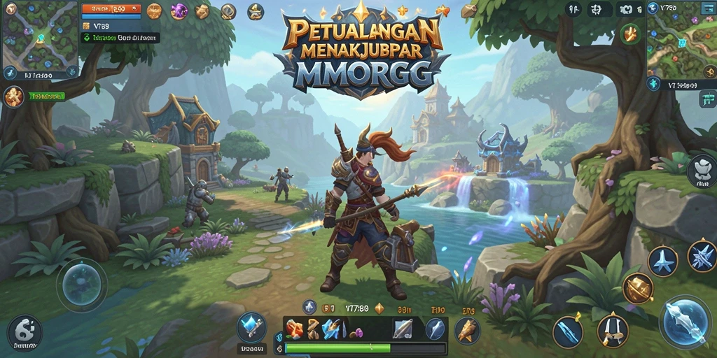 Gameplay seru di dunia fantasi <strong>VT789</strong> dengan pertarungan epik.