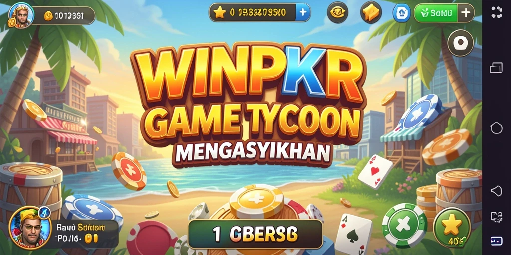 Tampilan menarik dari gameplay <strong>WINPKR</strong> yang mendebarkan.